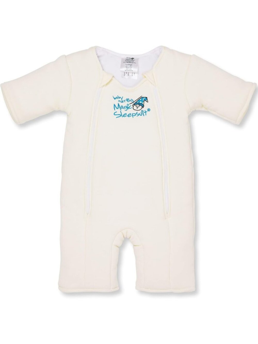Cozy Cotton Baby Sleepsuit - Soft Swaddle Transition for Better Sleep & Comfort